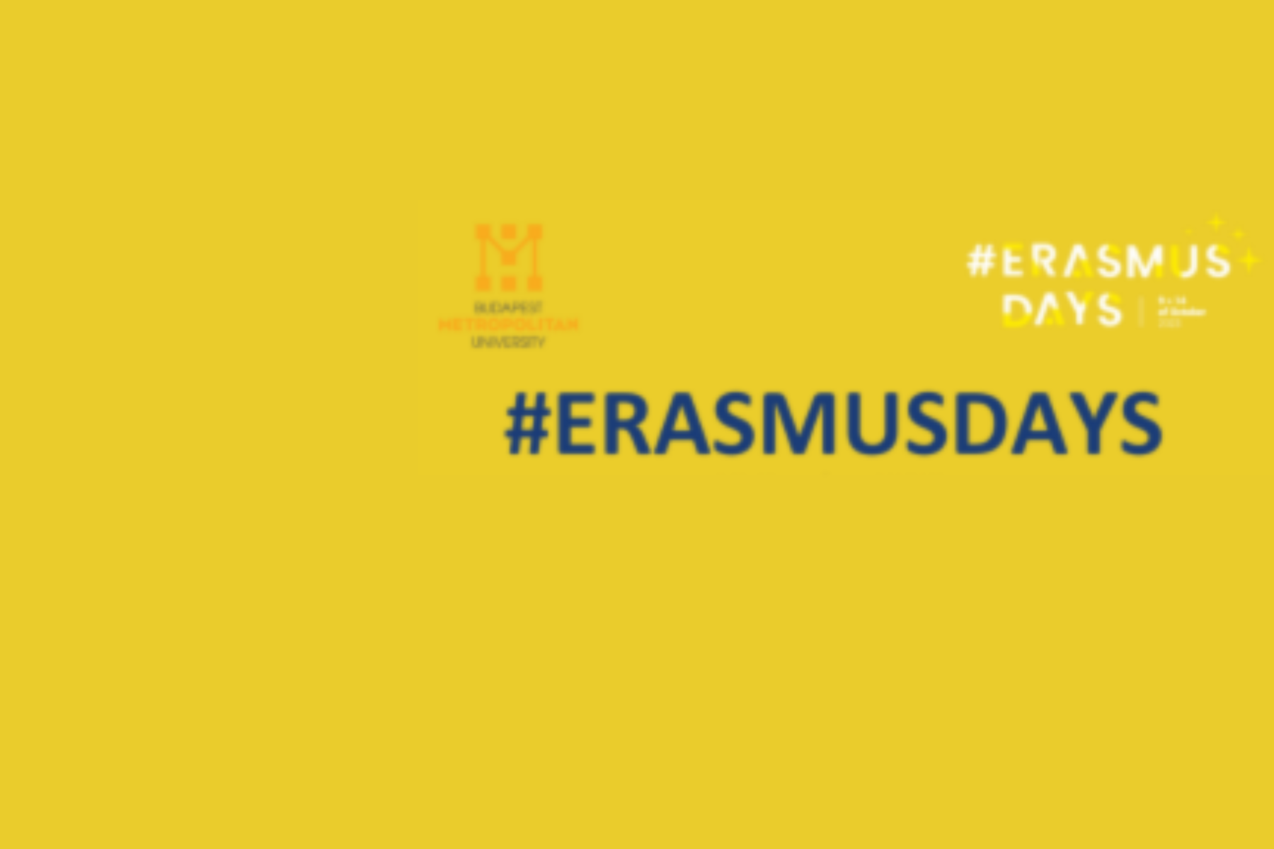 #ERASMUSDAYS