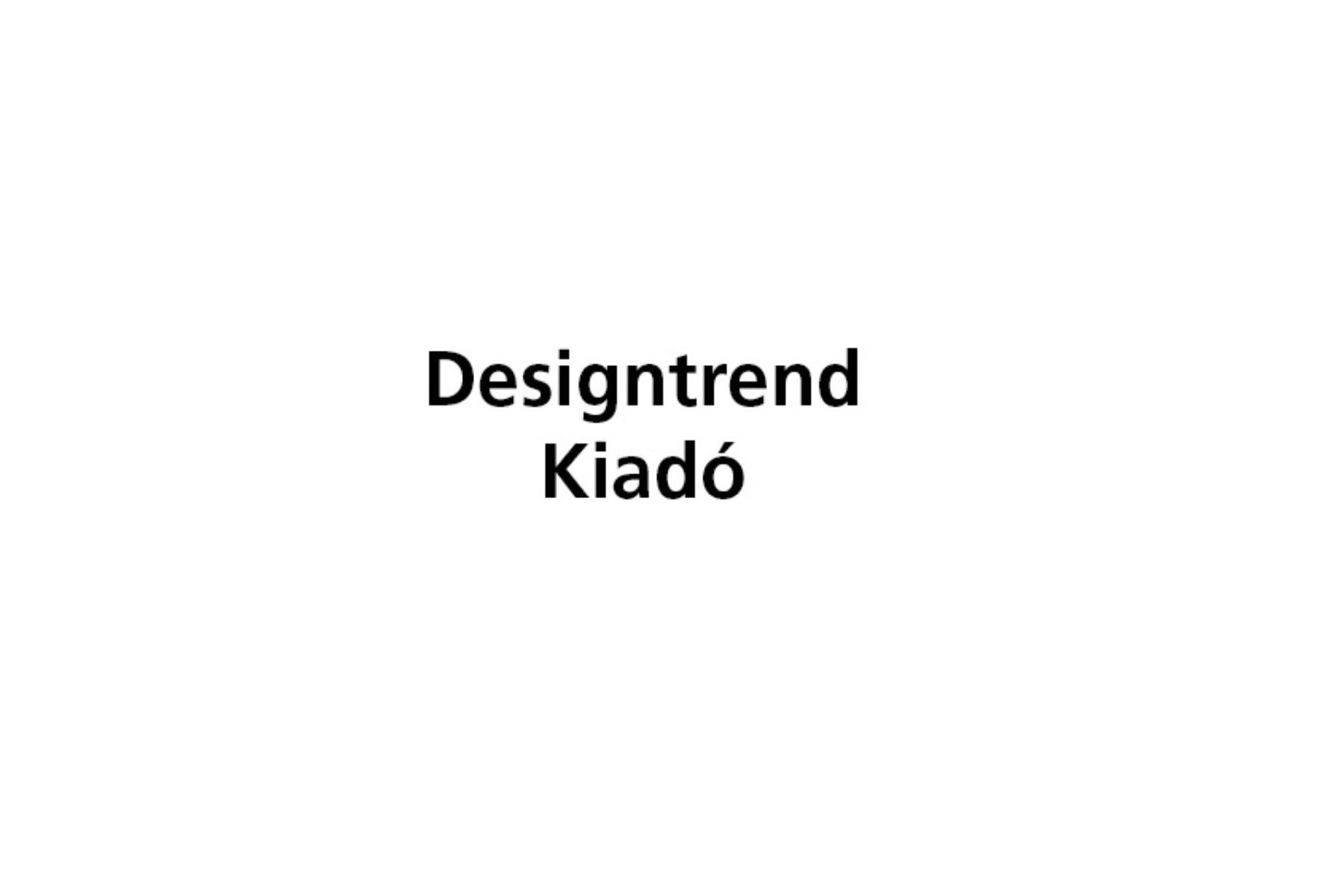 Designtrend kiadó