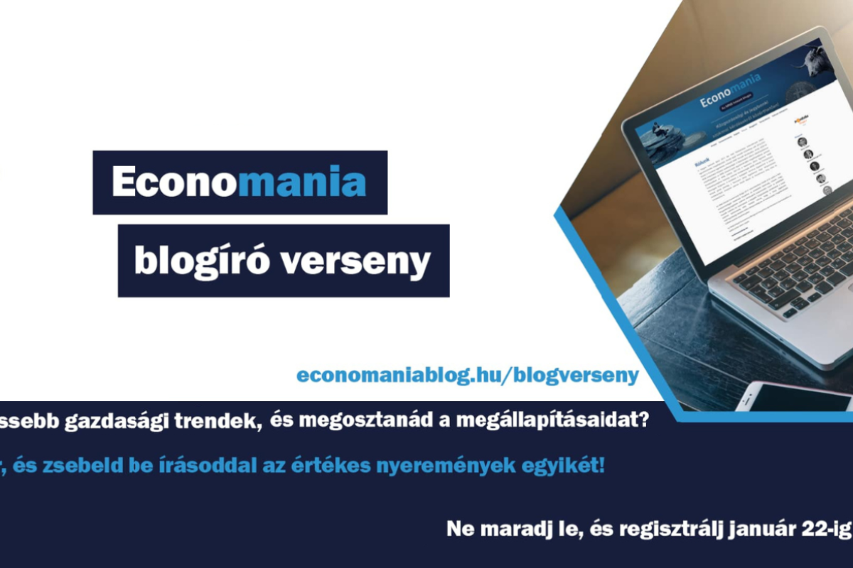 Economania blogbejegyzés író versenyfelhívás 2023/2024