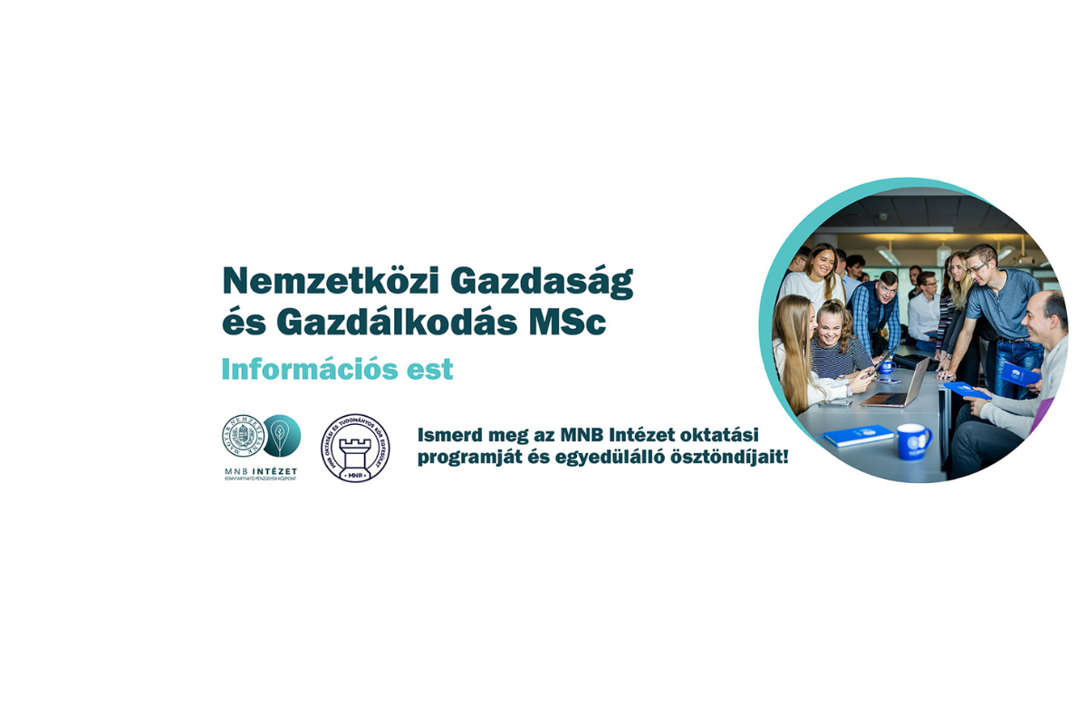 Nemzetközi Gazdaság és Gazdálkodás (NGG) mesterszak online információs est