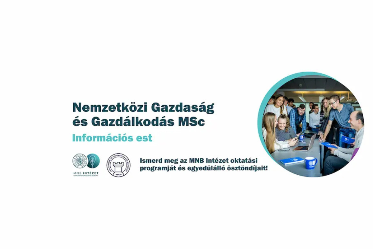 Nemzetközi Gazdaság és Gazdálkodás (NGG) mesterszak online információs est