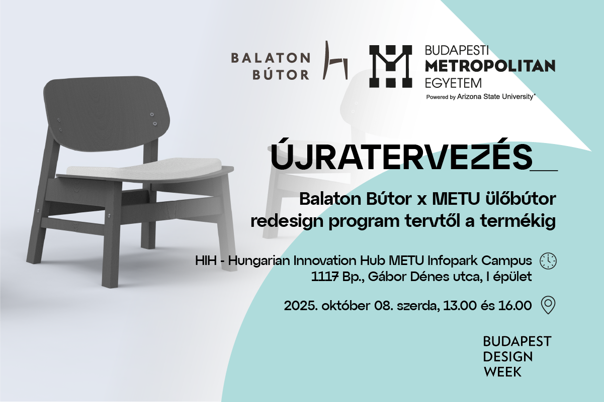 Balaton Bútor x METU – Szék Redesign