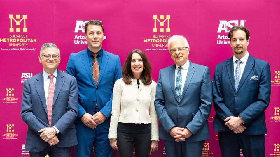 Budapest Metropolitan University Partners with Arizona State University