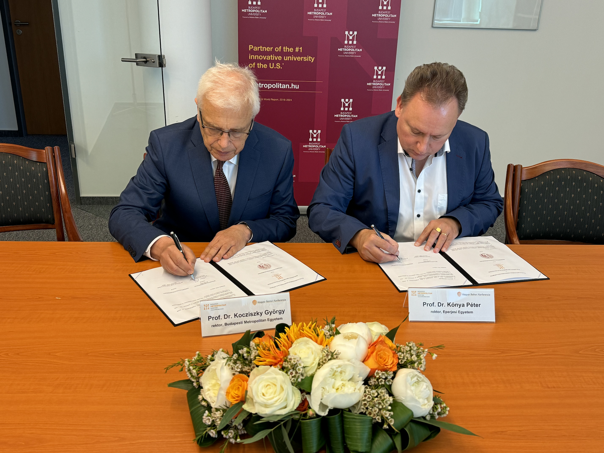 Kárpát-medencei Rektori Konferencia a Budapesti Metropolitan Egyetemen