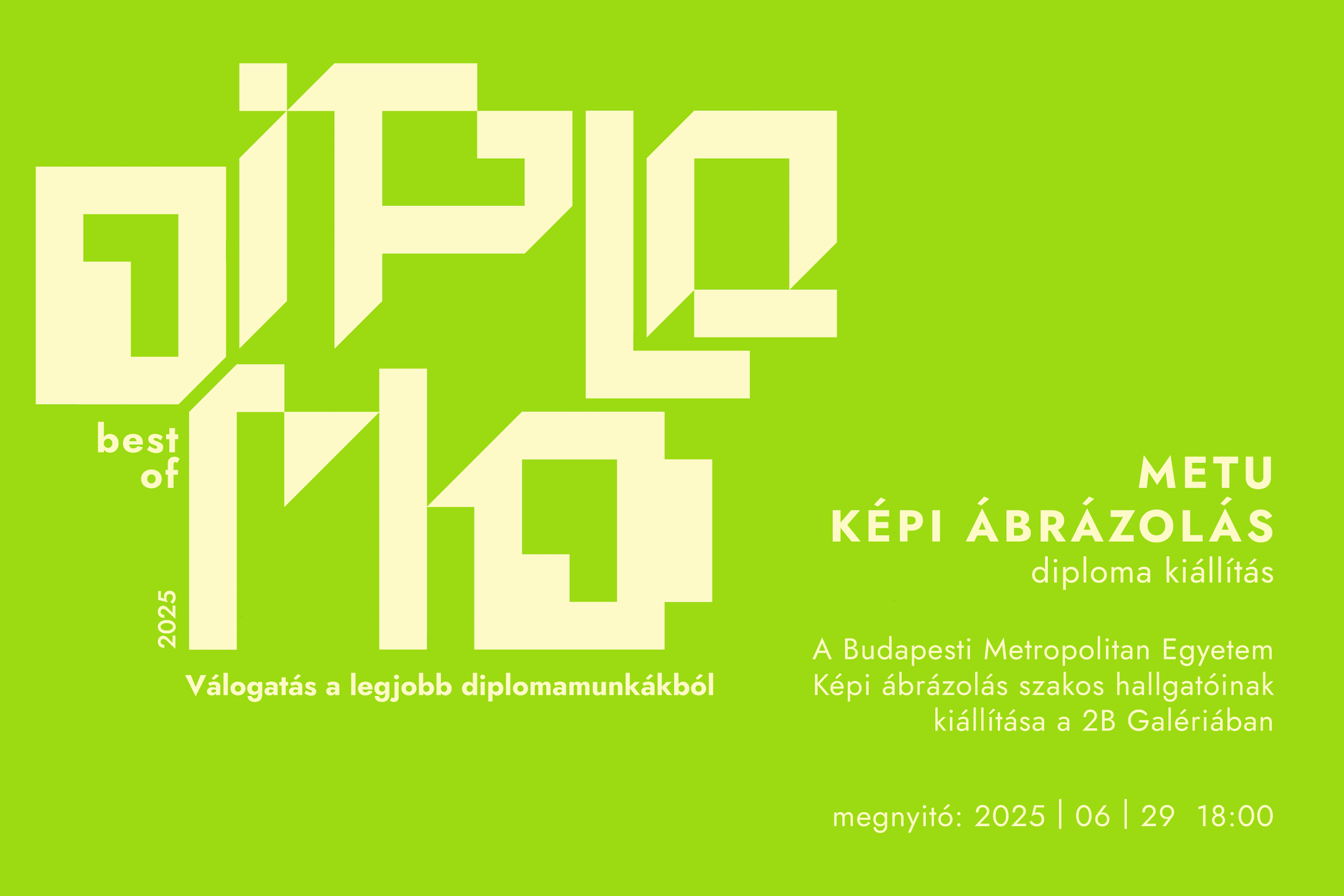 Válogatás a legjobb Képi ábrázolás diplomamunkákból